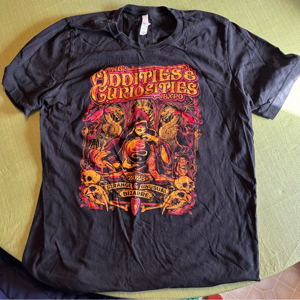 Oddities & Curiosities Expo 2023 Black T-Shirt